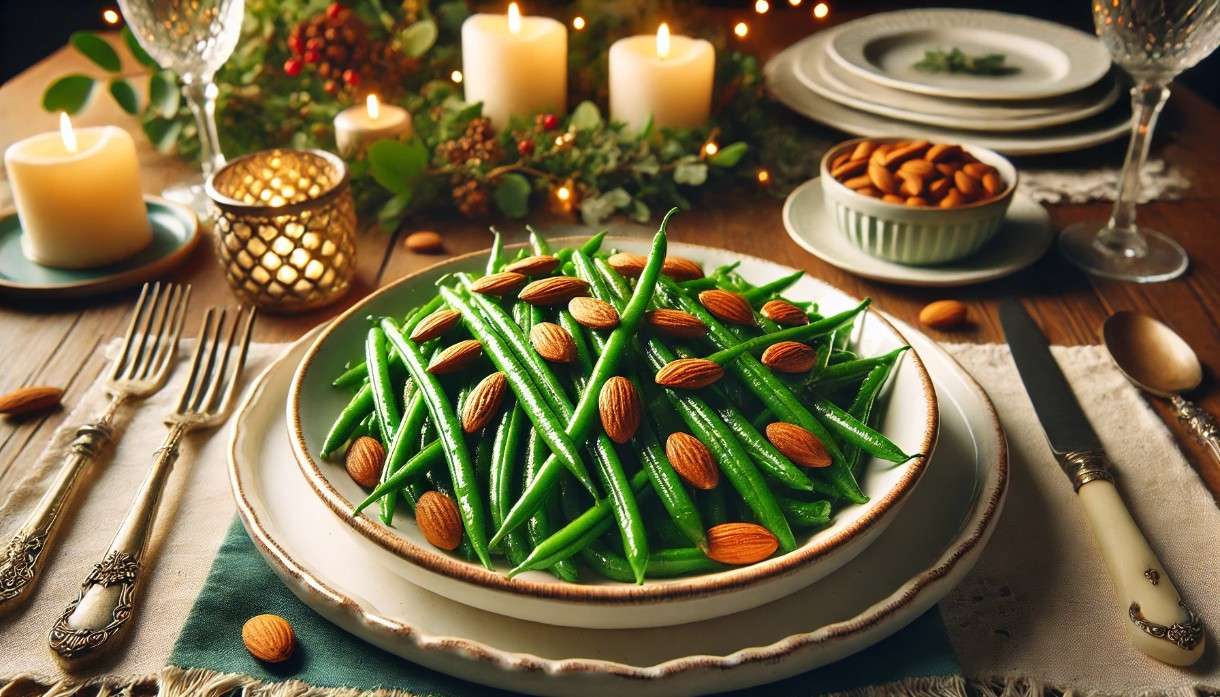 Haricots Verts mit Mandeln: Eine elegante Beilage für die Adventszeit