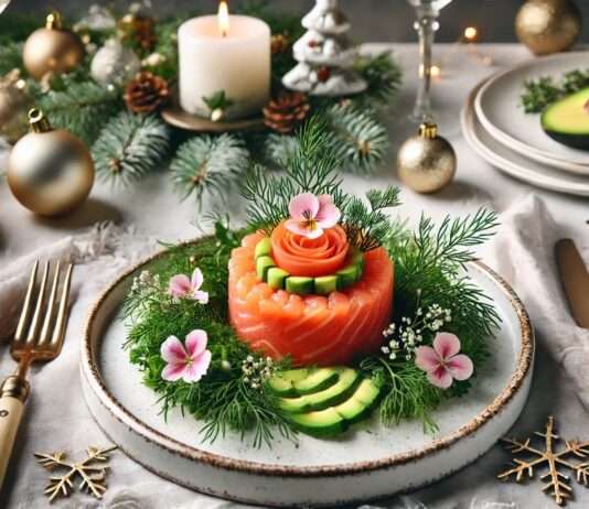 Lachs-Tartar: Eine elegante Vorspeise für die Adventszeit Lachs-Tartar