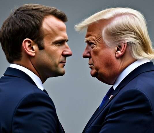 Macron und Starmer drängen Trump zu entschlossener Unterstützung für die Ukraine Macron_Trump