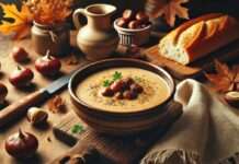 Soupe aux Châtaignes: Ein wunderbares Herbst-Gericht Soupe-aux-Chataignes