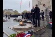 Gedenken am 11. November in Paris: Macron und Starmer ehren die Gefallenen des 1. Weltkriegs Starmer_Macron_11-November_ScreenX