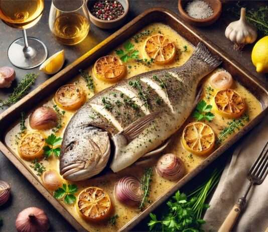 Turbot au Four: Ein Klassiker der französischen Küche Turbot-au-Four