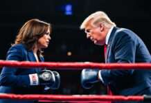 US-Wahlen 2024: Republikaner erringen Mehrheit im Senat – Kamala Harris liegt hinten Harris_Trump