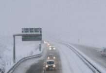 Aprilwetter außer Kontrolle: Schneechaos in den französischen Alpen bringen massive Stromausfälle Winter_Schnee_Autobahn
