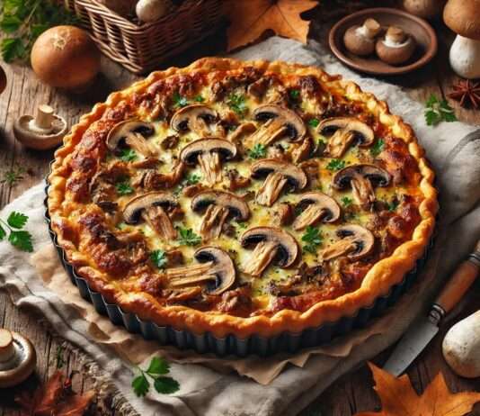 Tarte aux Cèpes: Ein Fest der Pilze aus dem Périgord tarte-aux-cepes