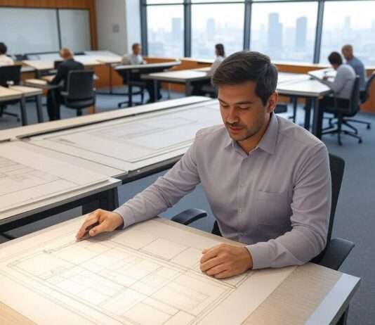 Architektenkammern in Frankreich: Einheit in Vielfalt Architekt_Illustration