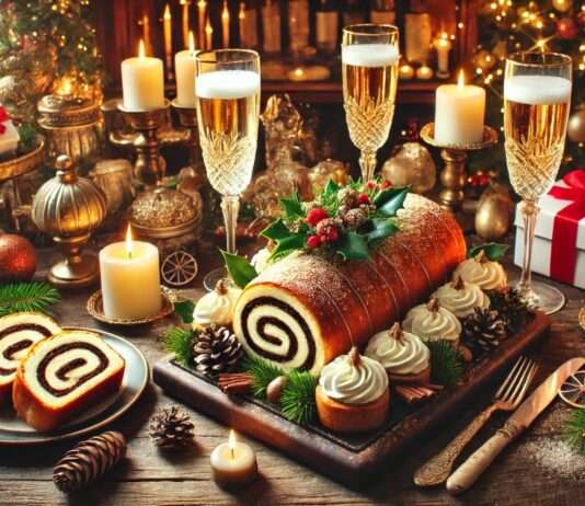 Bûche de Noël: Der köstliche Weihnachtsbaumstamm Buche-de-Noel-2