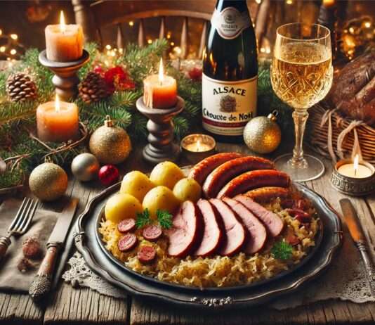 Weihnachten im Elsass: Die festliche Tradition von Choucroute de Noël Choucroute-de-Noel