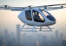 Fliegende Taxis in Paris: Projekt vorerst gestoppt Flugtaxi_Illustration