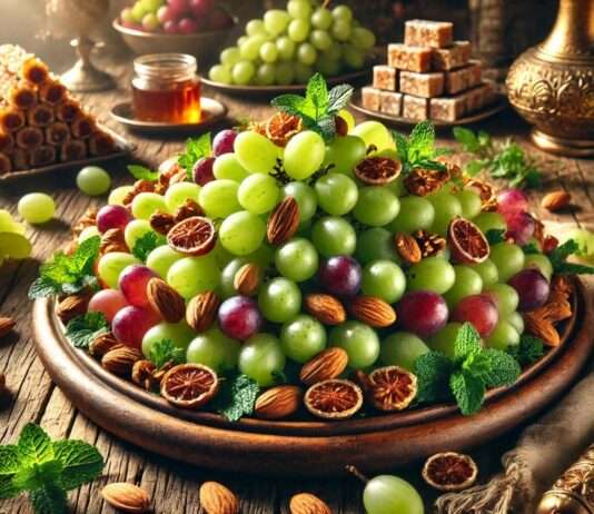 Die 13 Desserts der Provence: Das Dessert mit frischen Trauben Frische-Trauben-Dessert