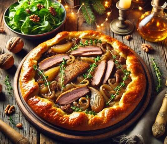 Leckere Resteverwertung nach Weihnachten: Galette mit Ente und Foie Gras Galette_Ente_Foie-Gras