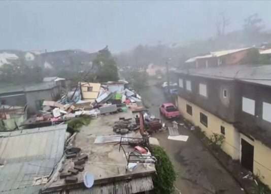 Zerstörerischer Zyklon Chido auf Mayotte: Polizei und Gendarmerie im Großeinsatz Mayotte_Sturmschaeden