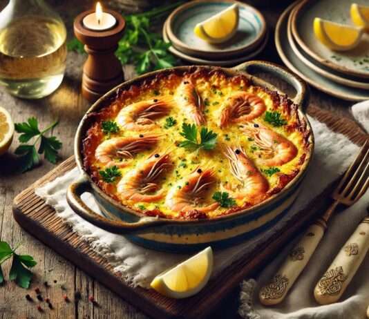 Leckere Resteverwertung nach Weihnachten: Gratinierter Meeresfrüchte-Auflauf Gratinierter_Meeresfruechteauflauf