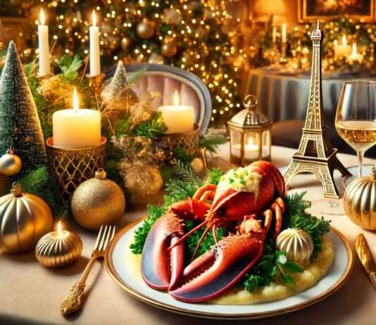 Paris zur Weihnachtszeit: Die Eleganz des Hummers Homard_Thermidor