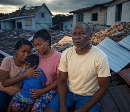 Cyclone Chido: Sorge vor Epidemien und humanitärem Notstand in Mayotte Illustration_Menschen_Sturmschäden