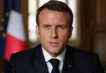 Ein Präsident vor Gericht – und einer im Schatten der Justiz Macron_Ansprache_Illustration