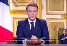 Macrons TV-Ansprache: Kein neuer Premierminister am Donnerstagabend Macron_Ansprache_ScreenX
