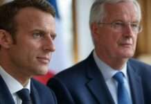 Michel Barnier warnt vor erneuter Regierungskrise: Macron könnte erneut Parlament auflösen Macron_Barnier_IllustrationKI