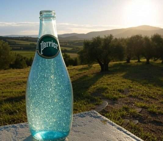 Kommentar: Nestlé und der Perrier-Skandal. Wenn sprudelnde Lügen an die Oberfläche kommen Perrier_Illustration