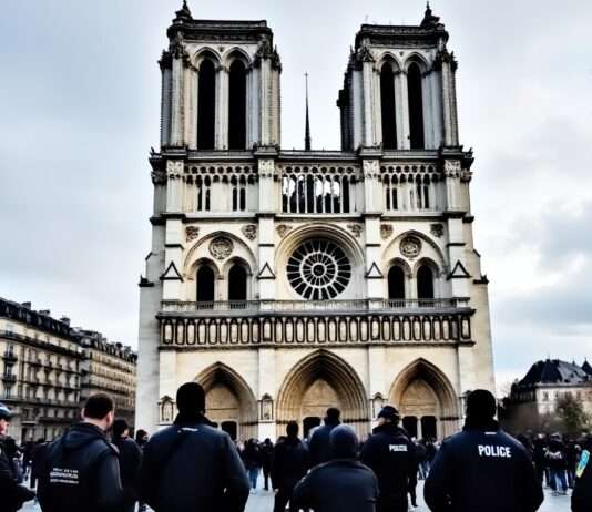 Notre-Dame: Wiedereröffnung unter strengen Sicherheitsmaßnahmen Polizei_Notre-Dame_Illustration