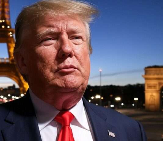 Soziale Netzwerke: Wer steckt hinter dem Pro-Trump-Komitee in Frankreich? Trump_Frankreich_Illustration