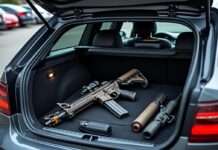 Kalaschnikow, Schüsse – und eine Kugel, die nur zwanzig Zentimeter neben dem Kopf eines Kindes einschlug Waffenhandel_Illustration