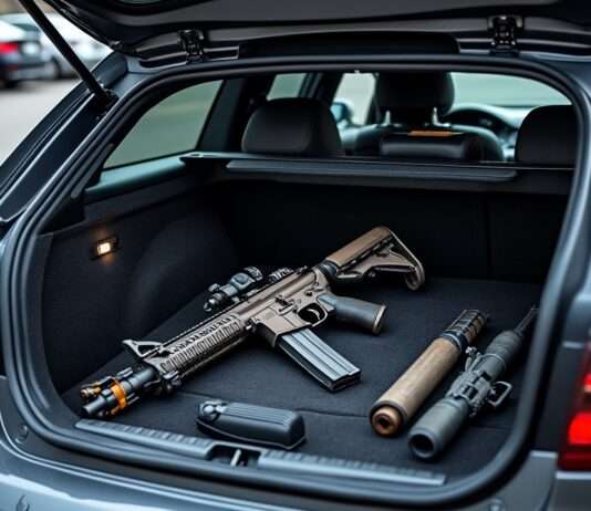 Waffenlager bei Rouen entdeckt: Wie gefährlich ist der illegale Waffenhandel in Frankreich? Waffenhandel_Illustration