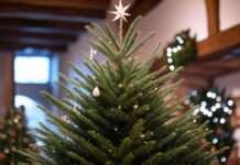 Ein kleiner Wald im Wohnzimmer – so bleibt dein Weihnachtsbaum 2025 richtig lange frisch Weihnachtsbaum_Illustration