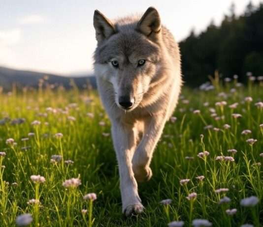 Ein Wolf im Loiret: Willkommene Natur oder Bedrohung? Wolf_Illustration
