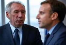 Frankreichs Fiskalwende: Will der Staat die Reichsten jetzt stärker zur Kasse bitten? Bayrou_Macron_Illustration