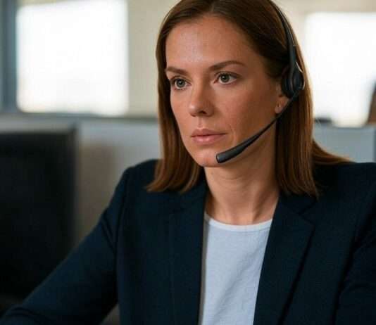 Schluss mit dem Telefonterror? Frankreich sagt dem Telefon-Marketing den Kampf an Callcenter_Illustration