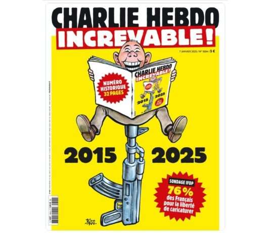 Zehn Jahre nach den Anschlägen: „Unzerstörbar“ – Charlie Hebdo und Frankreich gedenken Charlie_Hebdo_Increvable