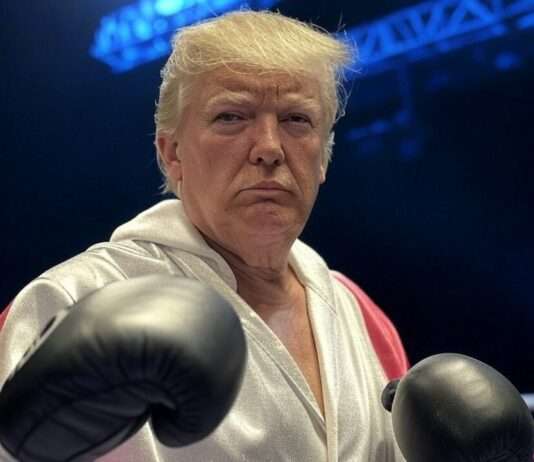 Kolumbiens Kapitulation – Was die Erpressung durch Trump für die Zukunft bedeutet Donald_Trump_Boxer_Illustration