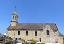 Zwei Millionen Euro für ein kleines Dorf im Calvados Escoville_Kirche_Saint-Laurent