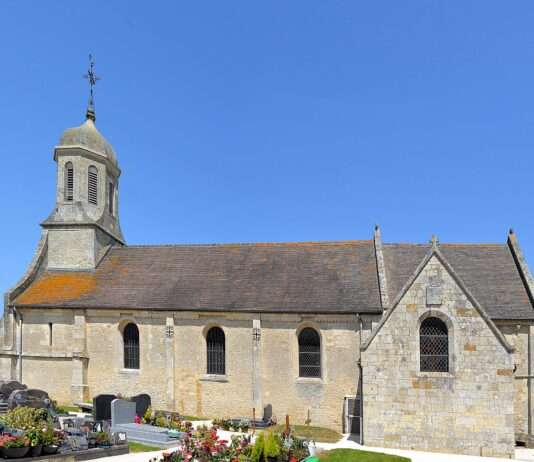 Zwei Millionen Euro für ein kleines Dorf im Calvados Escoville_Kirche_Saint-Laurent
