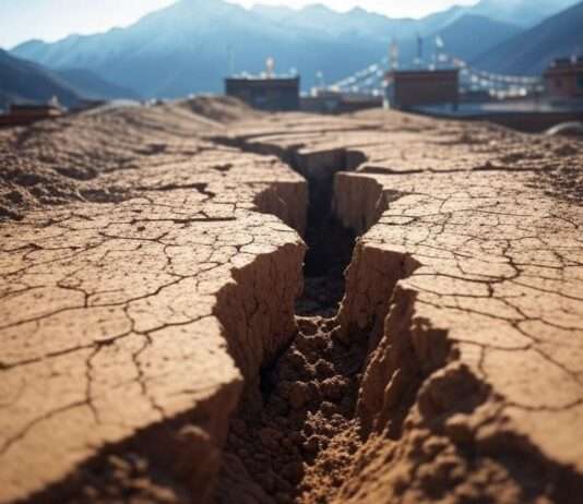 Verheerendes Erdbeben im Tibet: 95 Tote und über 130 Verletzte Erdbeben_Illustration