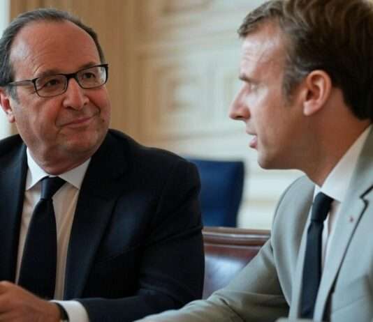 François Hollande: Macron muss seine Amtszeit beenden Francois-Hollande_Emmanuel-Macron_Illustration