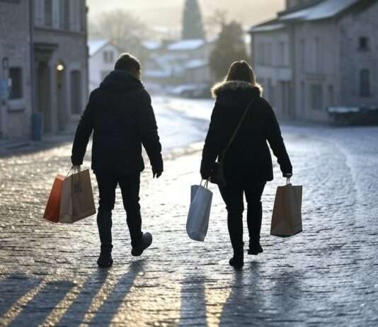Pas-de-Calais: Nach Schnee bringt Eisglätte das Leben ins Stocken Fussgaenger_Glatteis_Illustration