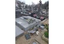 Vandalismus an der Grabstätte von Jean-Marie Le Pen Grab_Jean-Marie-le-Pen_ScreenX