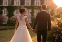 Märchenhafte Hochzeiten: Châteaus in Frankreich als Traumkulisse Hochzeit_Illustration