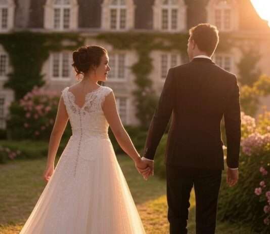 Märchenhafte Hochzeiten: Châteaus in Frankreich als Traumkulisse Hochzeit_Illustration
