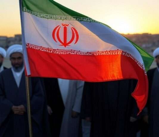 Iran: Eine wachsende Bedrohung oder strategische Abschreckung? Iran_Mullahs_Flagge_Illustration