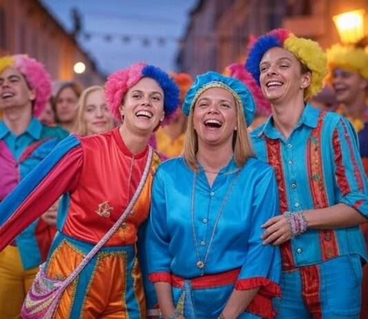 Karneval in Dünkirchen 2025 – Drei Monate voller Farben, Musik und Traditionen Karneval_Duenkirchen_Illustration