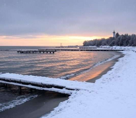 Wintereinbruch in den Hauts-de-France: Schnee und Glätte sorgen für Alarmstufe Orange Kueste_Schnee_Illustration