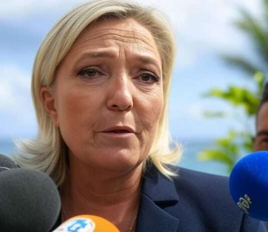 Marine Le Pen verurteilt: Rassemblement National geht auf die Barrikaden Marine-Le-Pen_Illustration