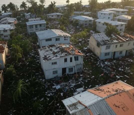 Mayotte erneut in Alarmbereitschaft: Zyklon Dikeledi droht dem bereits angeschlagenen Archipel Mayotte_Illustration2
