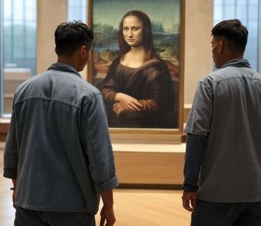 Mona Lisa zieht um: Ein neues Kapitel für den Louvre Mona-Lisa_Umzug_Illustration