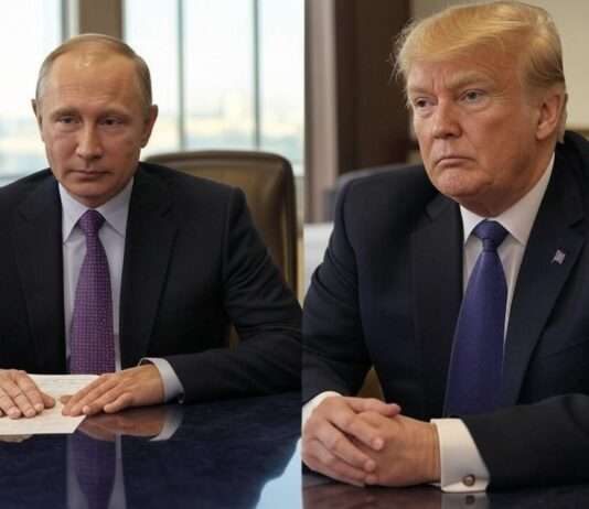 Die USA-Initiative zur Friedensordnung für die Ukraine und ihre geopolitische Sprengkraft Putin_Trump_Illustration