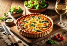 Resteverwertung nach dem Neujahrsessen – neue Köstlichkeiten zaubern Quiche_drum_und_dran