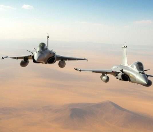 Frankreich: Militärische Präsenz im Schatten eines eskalierenden Nahostkonflikts Rafale-Kampfjets_Syrien_Illustration